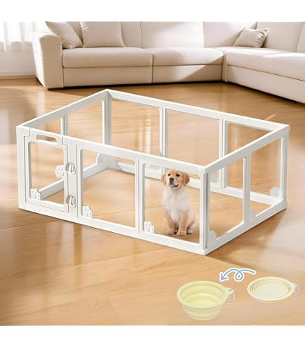 Amazon | M-PETS ペットサークル 犬 サークル 室内 ドア付き 滑り止め